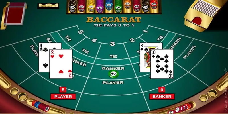 Bài baccarat là một trong những thể loại được yêu thích nhất